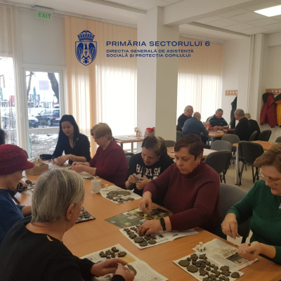 Ateliere de creație la Clubul Seniorilor ”Stela Popescu” din Sectorul 6