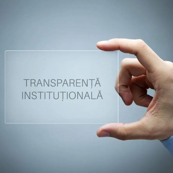  Transparență instituțională 