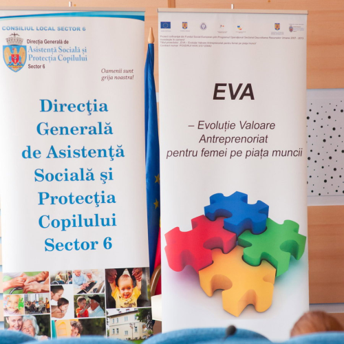 EVA – Evoluţie Valoare Antreprenoriat pentru femei pe piaţa muncii